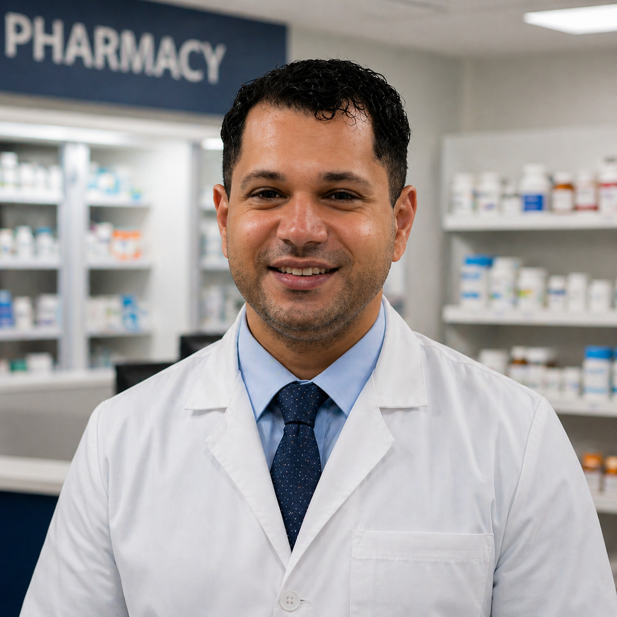 Anas Damiri, Pharmacist in Charge