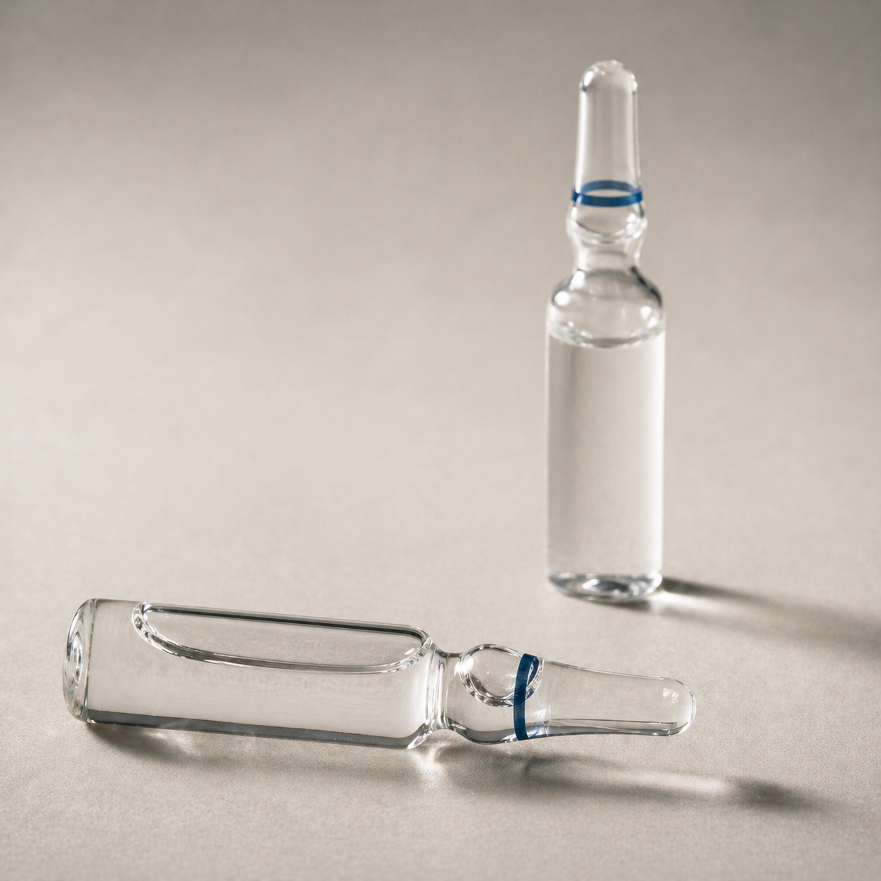 Glass ampoules · profile pair