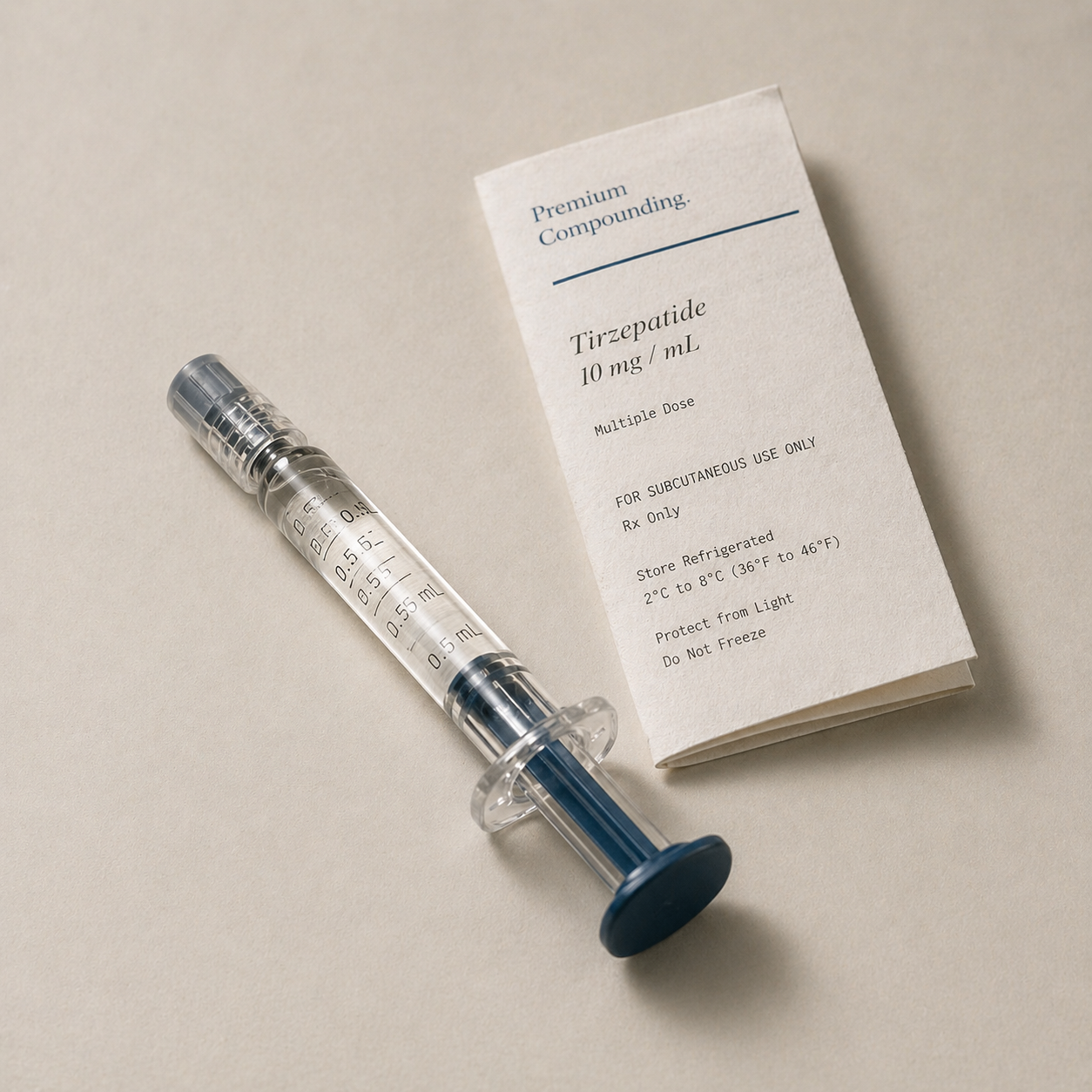 Prefilled syringe with patient leaflet