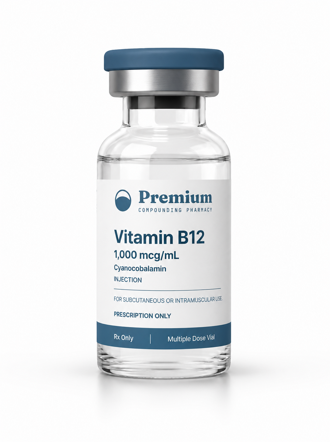 Vitamin B12 1,000 mcg/mL vial